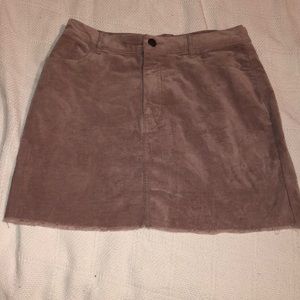 Purpleish/ pink mini skirt